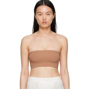 SKIMS Tan Fits Everybody Bandeau Bra M